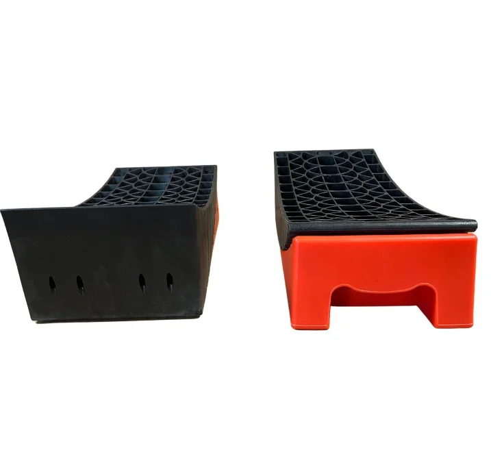 RV التخييم عجلة الوسادة RV مستوي الإطارات سدادة RV موازنة كتلة 2 قطعة لمجموعة واحدة #4