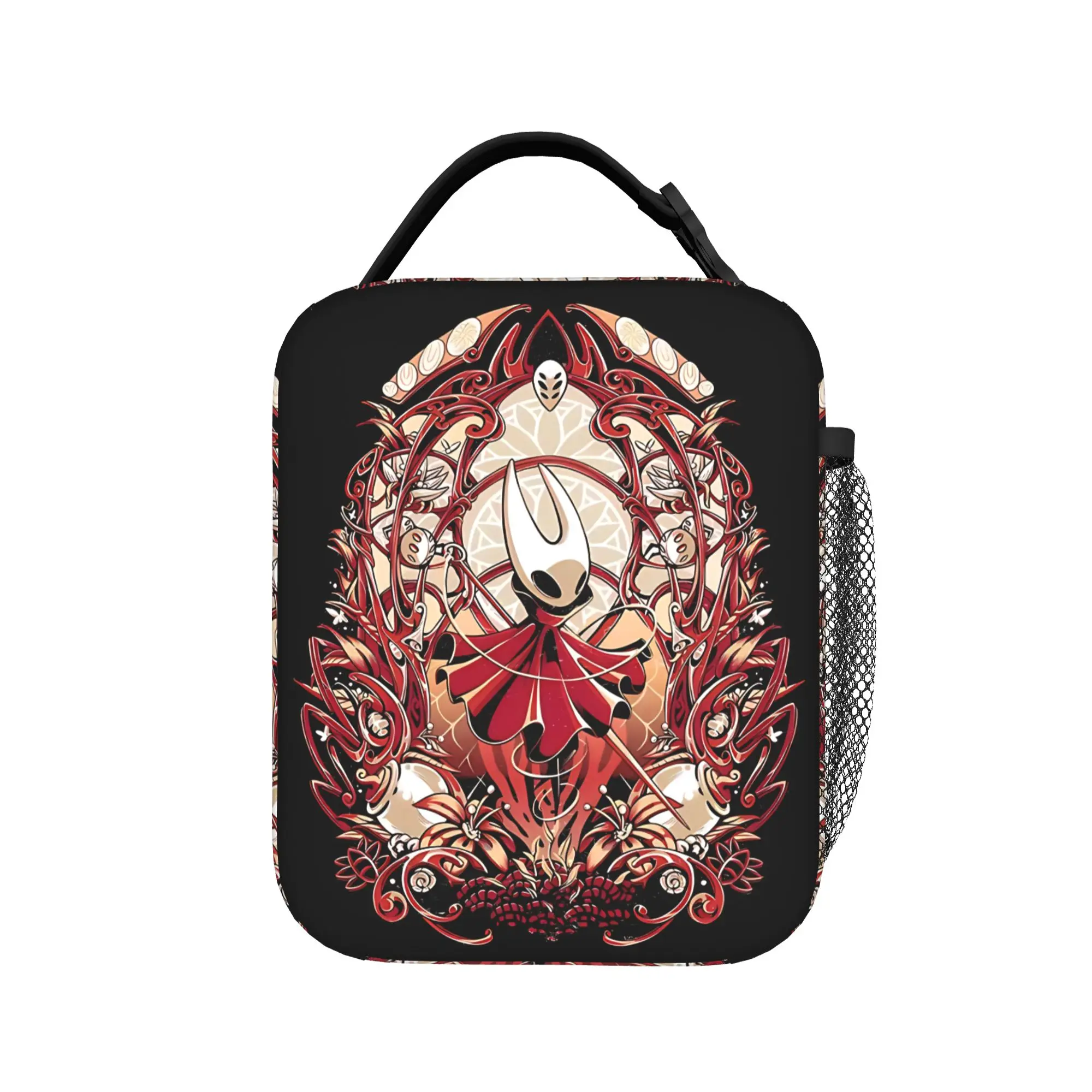 Lunch Bag Hornet Hollow Knight Silksong School Lunch Box For Unisex  Kawaii Portable Designer Thermal Lunch Bags