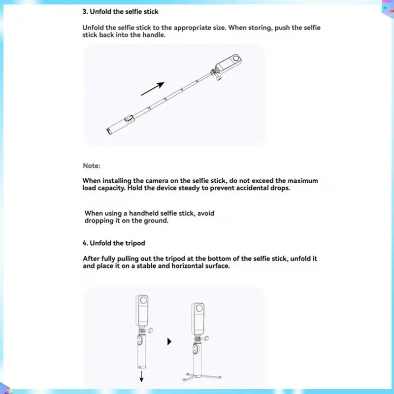 

N93R For Insta360 Mini Tripod Selfie Stick Remote Kit 2.0 With 1/4Inch Mount For Enhanced Photography And Videography