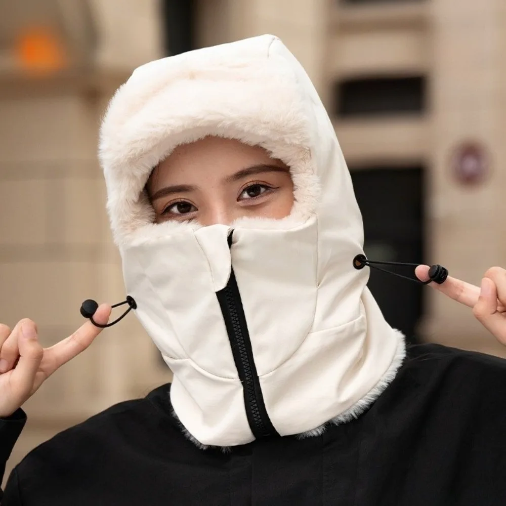 

Сплошной цвет 4-в-1 зимняя велосипедная шапка сохраняет тепло, морозостойкий теплый шарф, маска для лица, защита шеи, утолщенная шапка Lei Feng