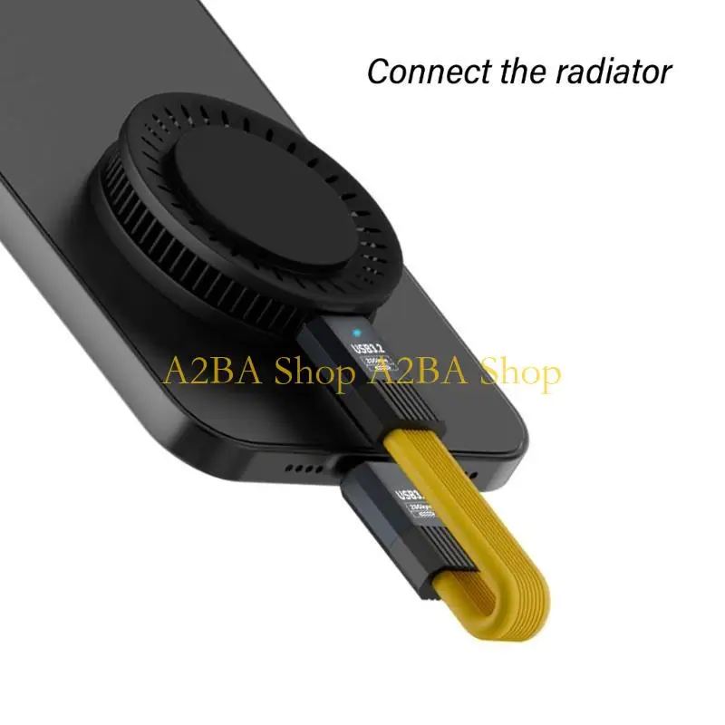 A2BA USB 3.2 Type C Cable 20Gbps Seamlessly Data Transfer and OTG 8K60hz Function