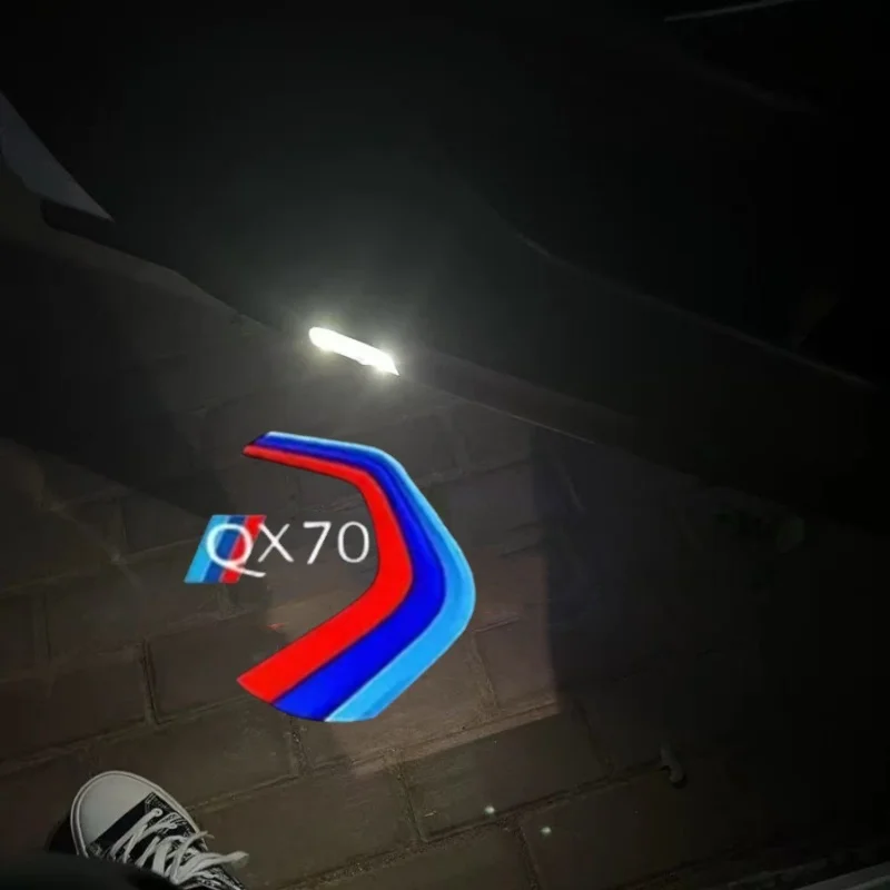 

For Infiniti QX30/50/70/56/80/60 Q30 G37/G25 Q50/70/60 M/EX Series JX35 LED Car Door Welcome Light Shadow Lamp Laser Projector