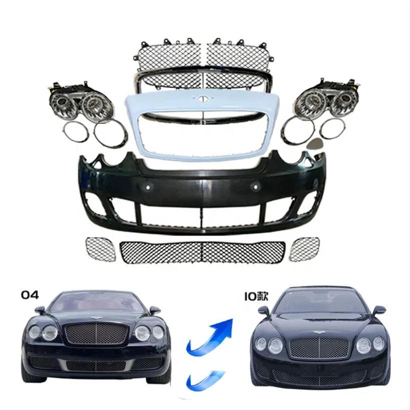 Bulk Price Bumper For Bentley 2010-2013 Flying Spur Complete Car  Front 