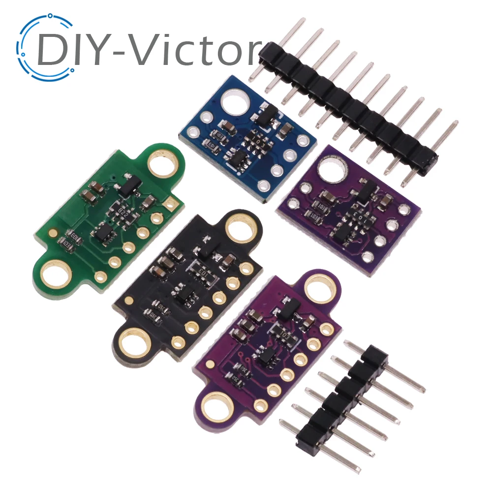 VL53L0X Time-of-Flight (ToF) Laser Ranging Sensor Breakout 940nm GY-VL53L0X V2 Laser Distance Module I2C IIC 3.3V/5V For Arduino