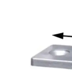 Stainless Steel Refrigerator Door Hinge for Multiple Models Smooth Operation Stable Positioning 10cm x 7cm Metal Hinge