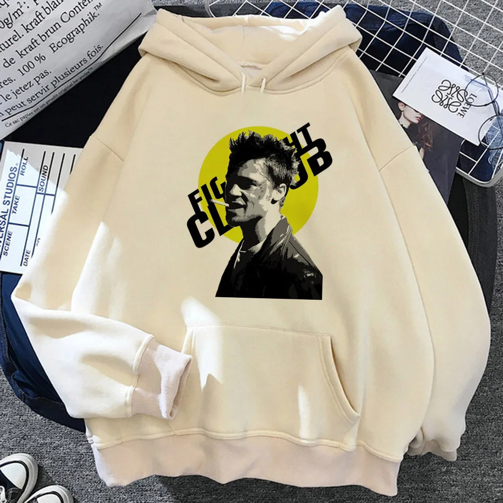 Fight Club hoodies women Korean style Kawaii tracksuit female long sleeve top sweater