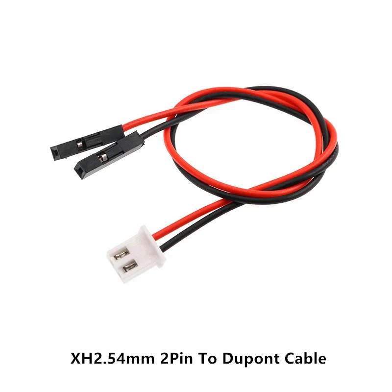 5Pcs XH2.54 to Dupont Line Cable Female Adapter 2P/3P/4P/5P/6Pin 20cm 26AWG One for Two Jumper Wire for Electronics