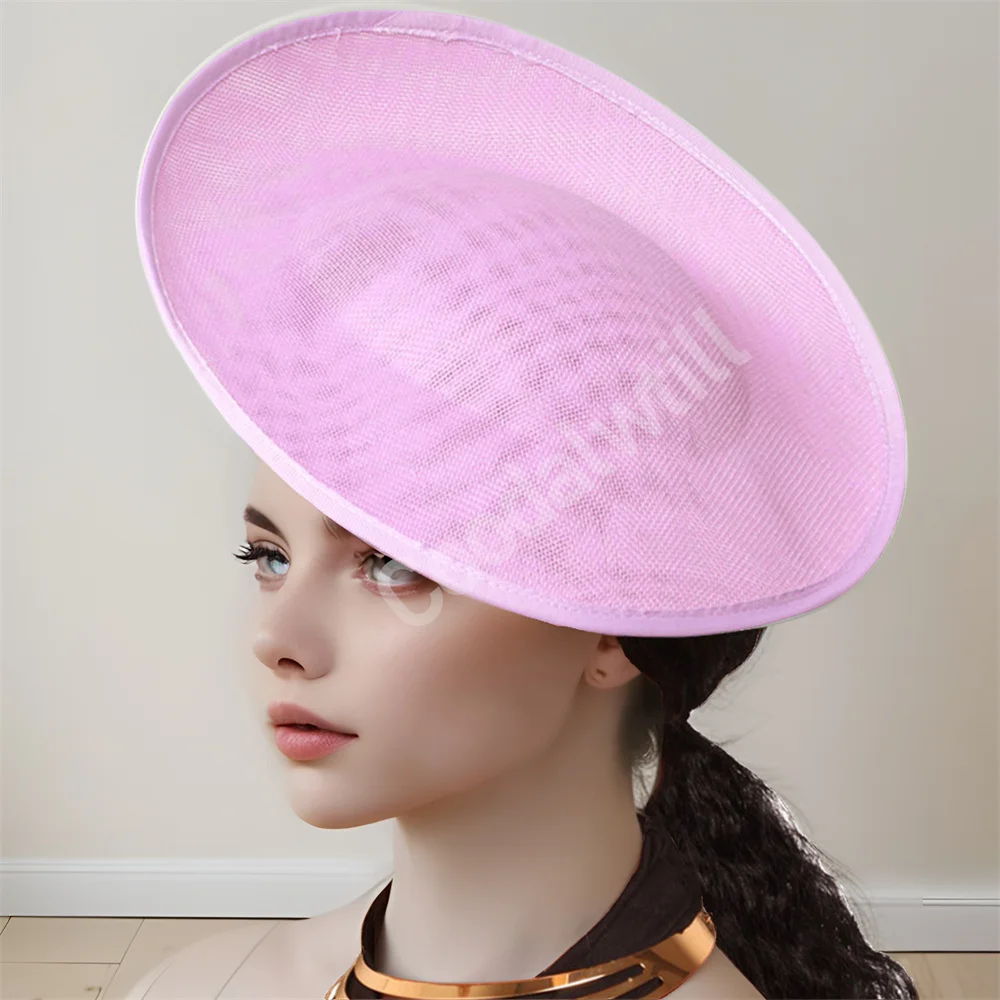 

30 см круглая основа для чародеи, много цветов, свадебная кепка дерби, принадлежности для рукоделия, женская шляпа для свадебной вечеринки, аксессуары для волос «сделай сам»