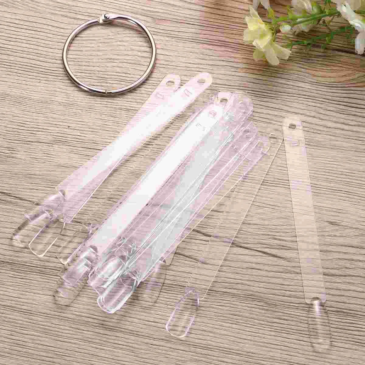 50 Pcs Nail Sticks Shelf Polish Color Display Chart Clear Tips Stand Fan Shelves