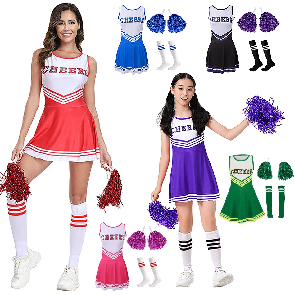 Girls Cheerleader C…