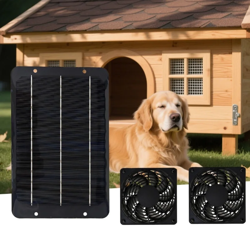 kit-de-ventilateur-d'extraction-a-energie-solaire-panneau-solaire-monocristallin-7w-avec-2-ventilateurs-filet-de-protection-pour-poulailler-chenil-serre