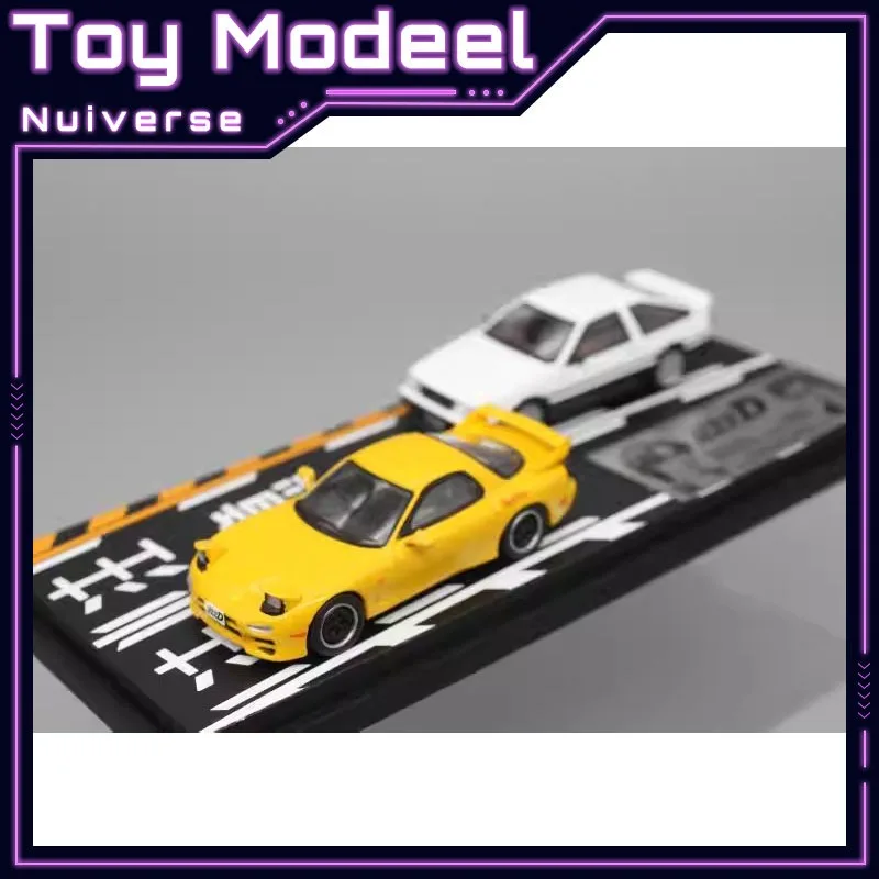 

Japan Anime Club 1:64 Toyota Initial D AE86 RX-7 Keisuke Sports Diecast Alloy Model Premium Collectible Ornament Perfect Gift