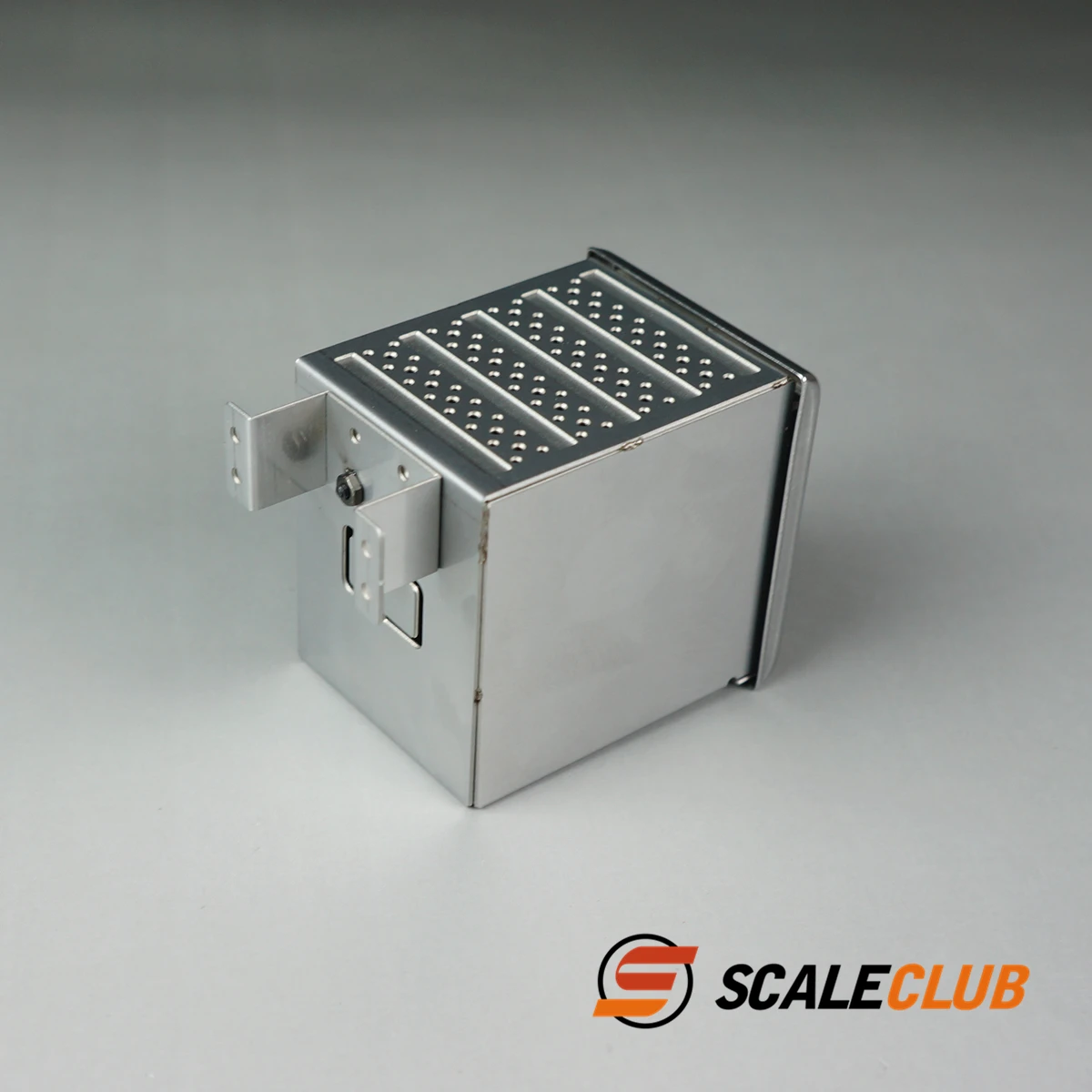 Scaleclub Modell 1/14 für MAN Traktor Schlammkopf Metall Euro 6 Auspuffbehälter Werkzeugkasten für Tamiya Lesu Rc LKW Anhänger Kipper