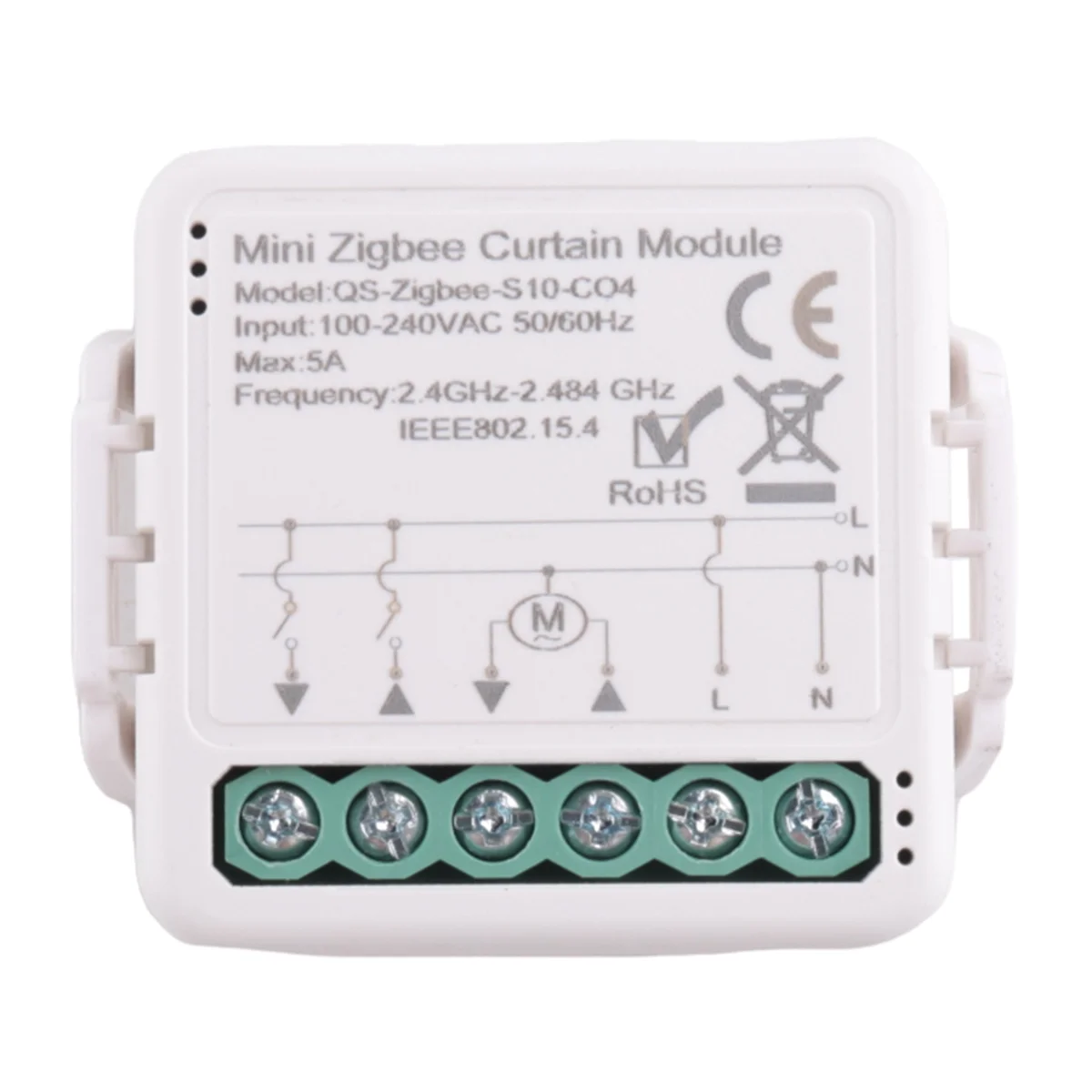 Tuya Smart Zigbee Curtain Switch Module for Roller Shutter Electric Motor Smart Life APP Remote Control