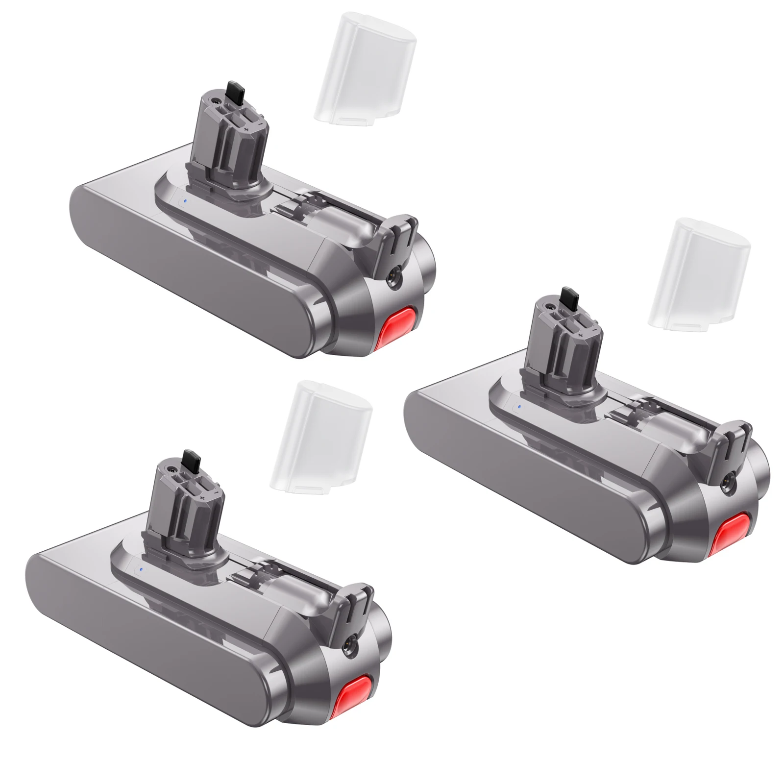 Vervangende batterij voor Dyson V11 Clip-on batterij 6000mAh voor Dyson V11 Absolute V15 stofzuigers (alleen geschikt voor Click-in)
