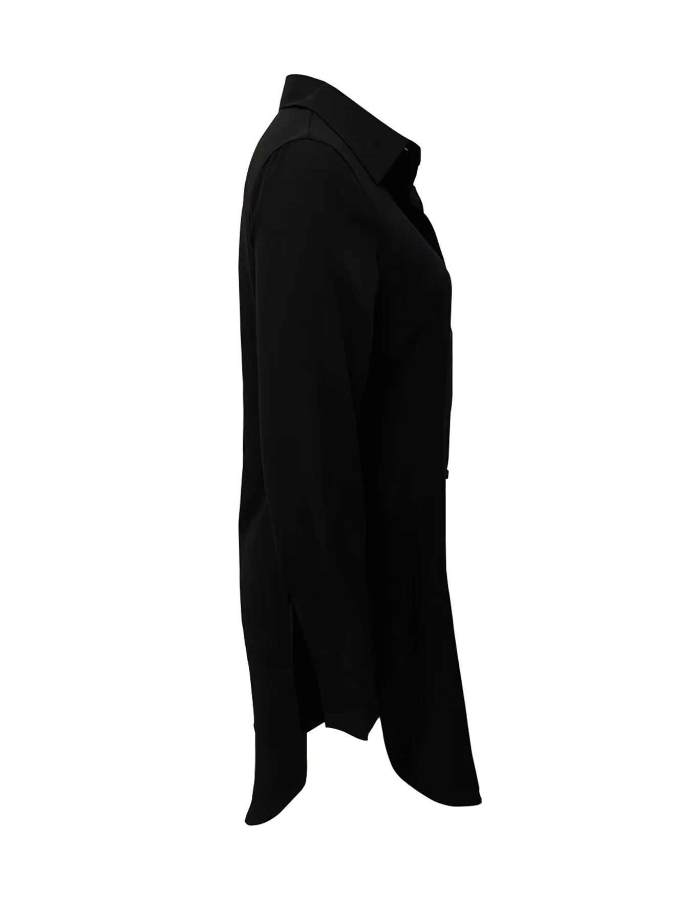 18155European and American women's fashion casual sexy street cute slit shirt