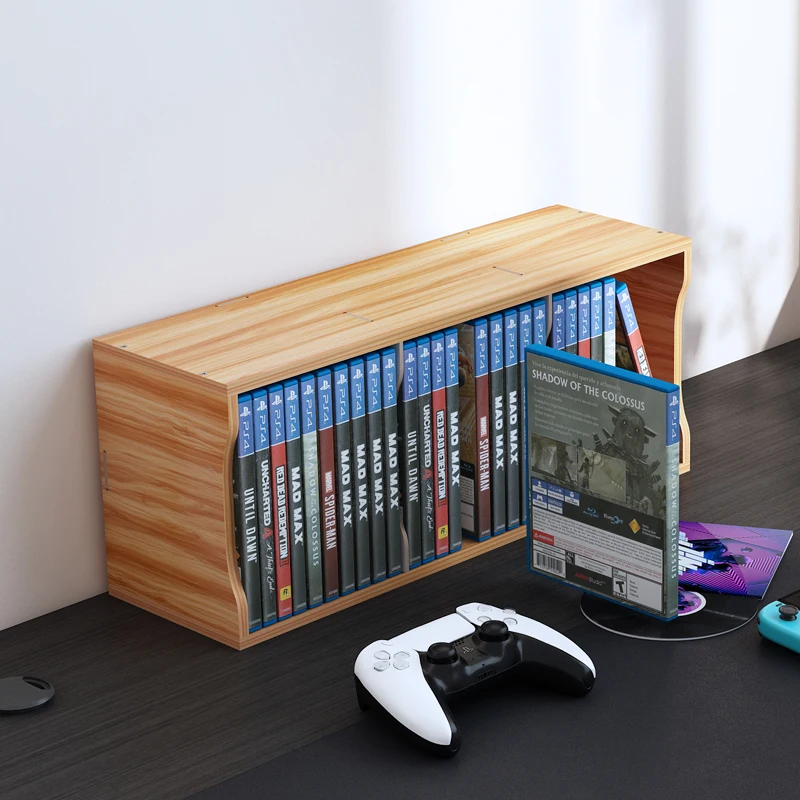 

Подставка для пластинок Ra PS45, ящик для хранения игр, органайзер для DVD-альбома, мед, может сделать среднюю панель для хранения эльф