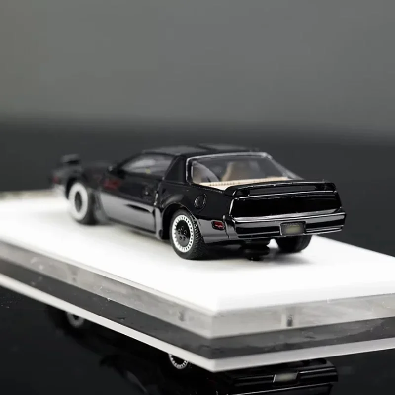 Модель TNT из сплава 1/64 Knight Rider KITT/KARR Pontiac Firebird, модель спортивного автомобиля, статическая коллекция, украшенные праздничные подарки, игрушки