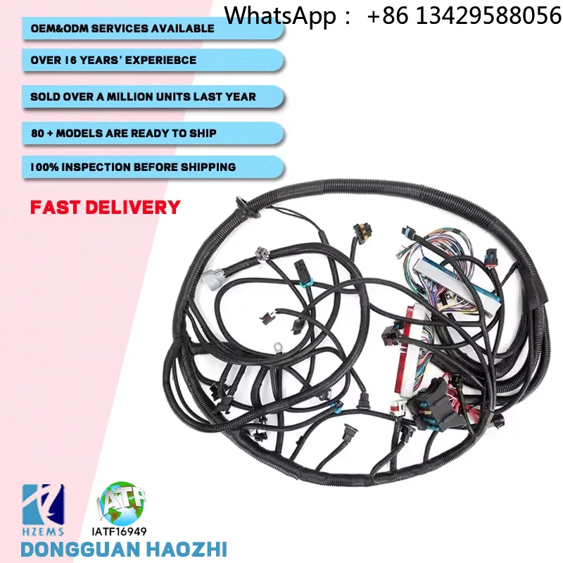 Caterpillar Engine Manufacturing Custom Assembly Bumper Cable 1035338 Radar Auto Motorcycle Full Harness