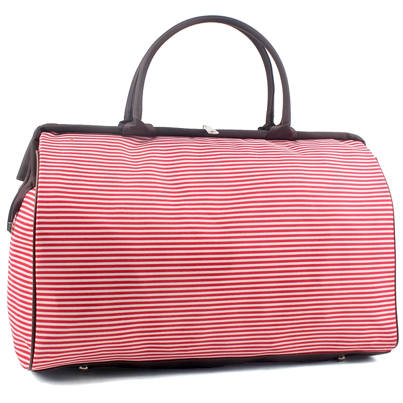 

Women Large Travel Bags Fashion Weekend Hand Luggage Capacity Bag Size 44*30*19cm 48%OFF