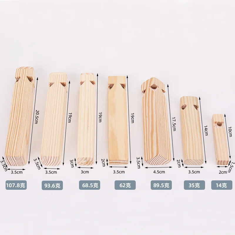 Silbato de tren de madera para niños, instrumentos musicales divertidos que soplan, instrumentos musicales Orff de madera maciza para juguetes musicales para niños y niñas