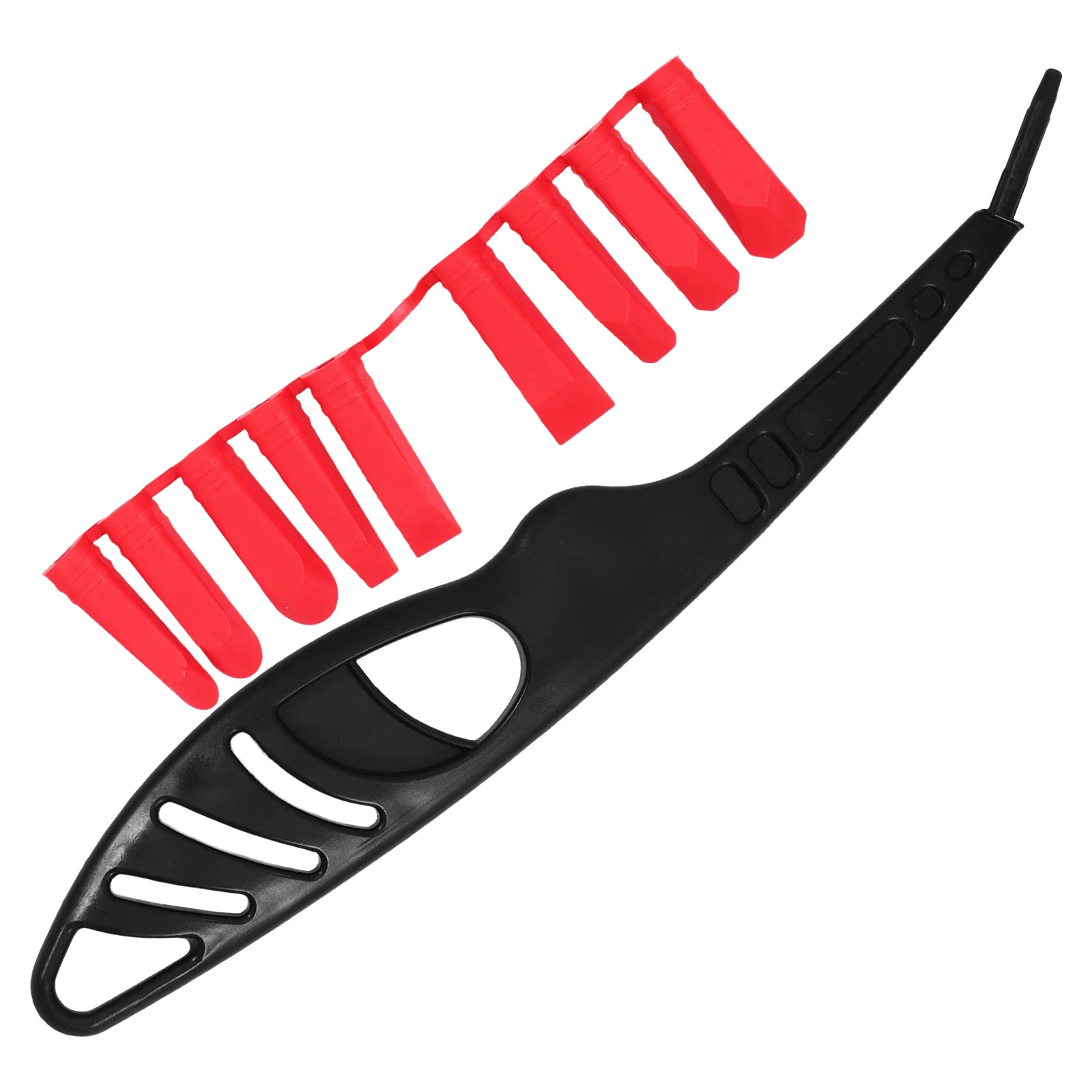 

1Set Multifunctional Glass Glue Scraper Tool Easy to Use and Carry for Smooth Visually Appealing Joints Reusable Caulking Tool