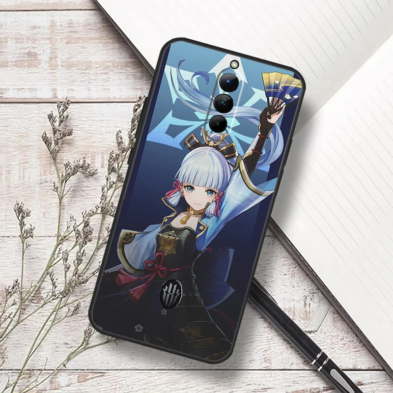 Genshin Impact Kamisato Ayaka Cover For ZTE Nubia Red Magic 11S 10S 9S 8S 8 9 10 11 Pro Plus 6S 7S 6 7 Pro 6R 11 Air Case