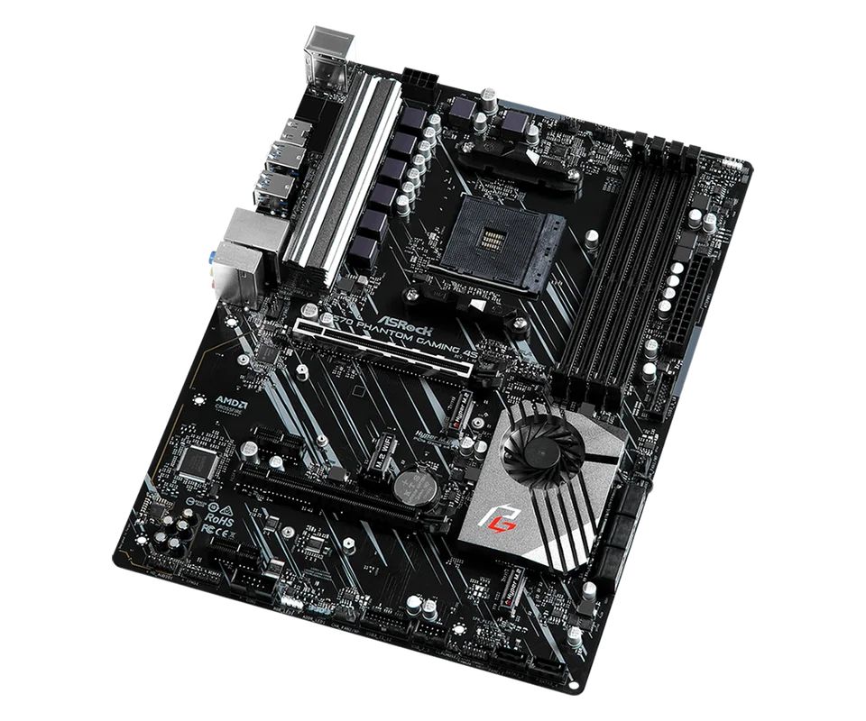 ASRock X570 Phantom Gaming 4S AM4 DDR4 128GB PCIe 4.0 ATX Motherboard
