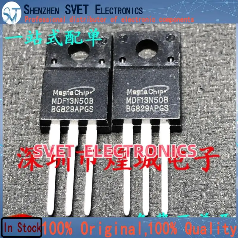 10PCS-50PCS  MDF13N50B   13A500V MOS TO-220F  Original In Stock Fast shipping