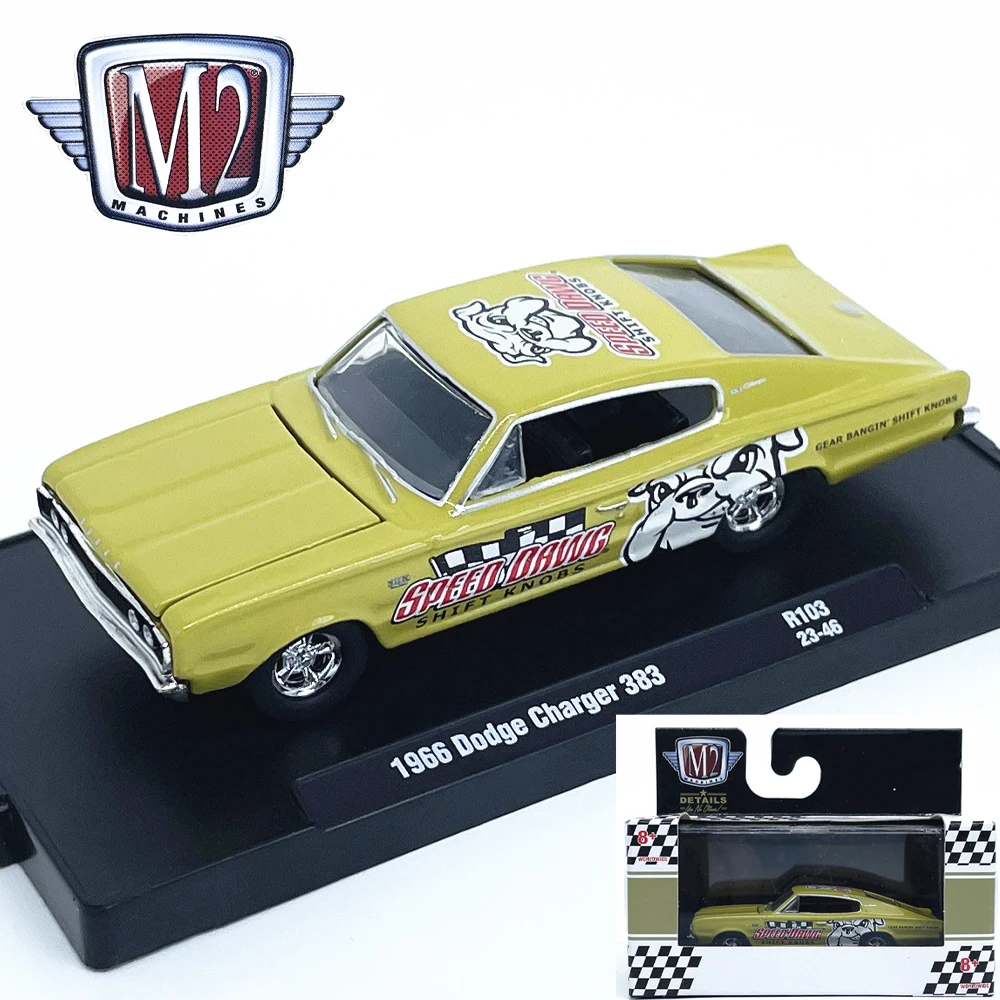 Modelo a Escala 1:64 de Metal Fundido a Presión del Dodge Charger 383, Réplica de Aleación, Modelo de Auto 2025, Juguete Coleccionable, Regalo, Souvenir, Adorno de Exhibición