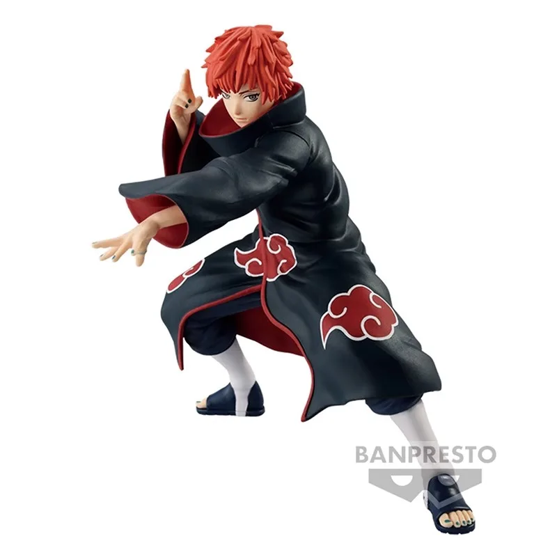 In Stock Bandai Original NARUTO Anime Figure VIBRATION STARS Sasori Deidara Action Figure Toys for Boys Girls Birthday Gifts