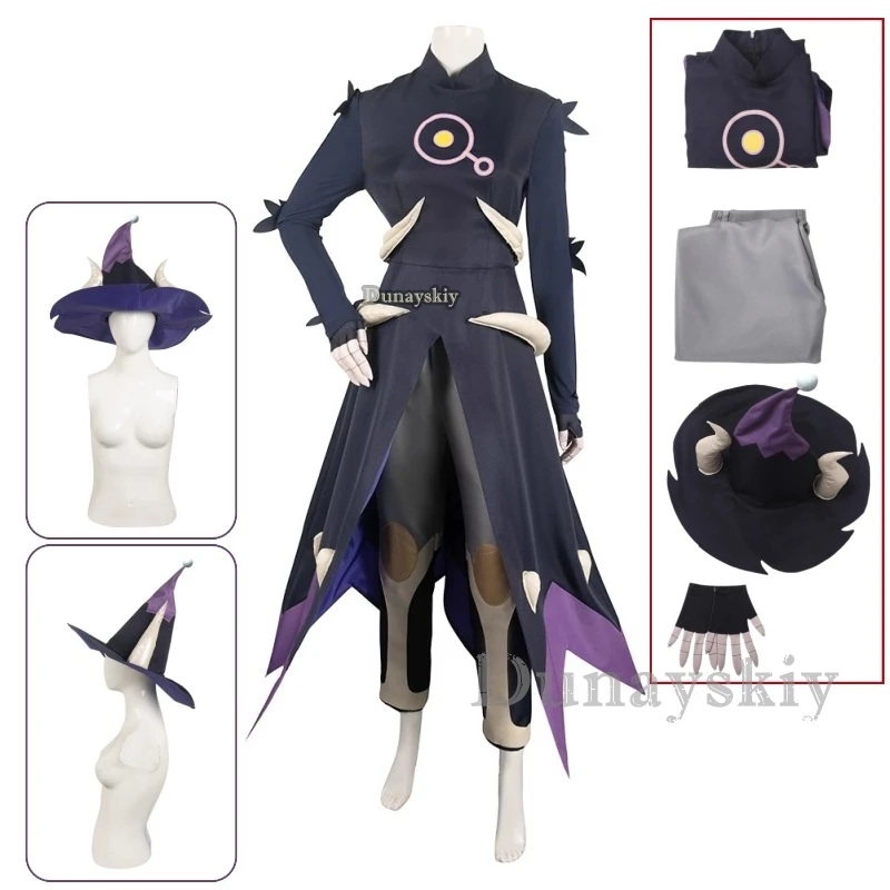 

Luz Noceda Cosplay Costume Clothes Uniform Cosplay Hat Luz Noceda Performance Dress Battle Dress Halloween Party Luz Cosplay