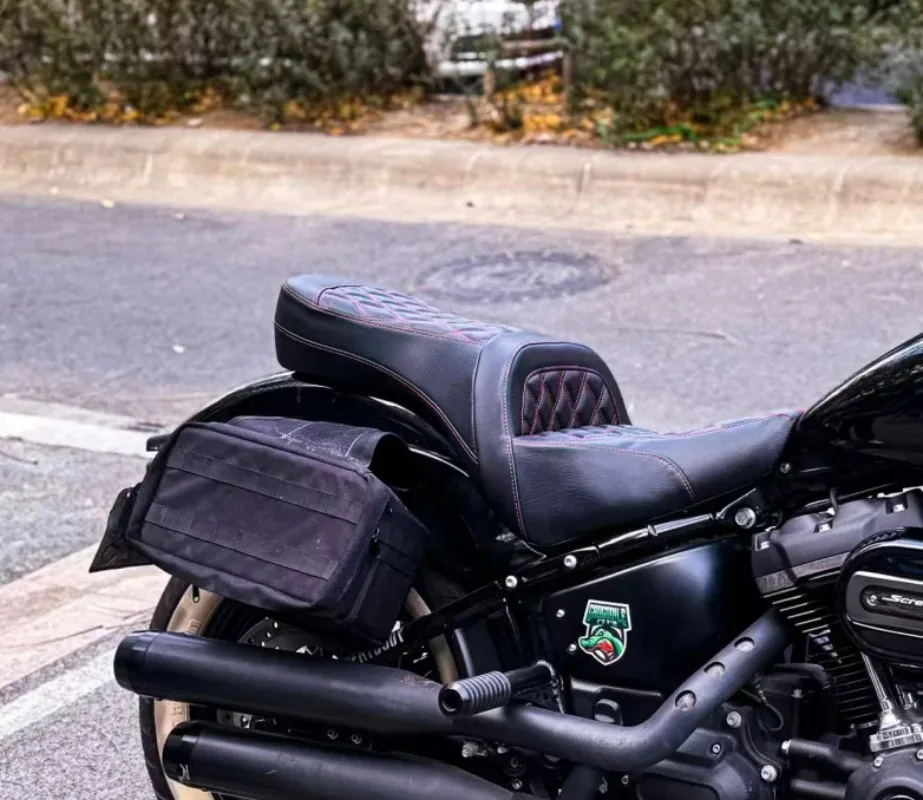 Double-gel FORHarley Softail FXBB/S FXST Large Sofa Seat PU Gel 2018-2025 - view 3