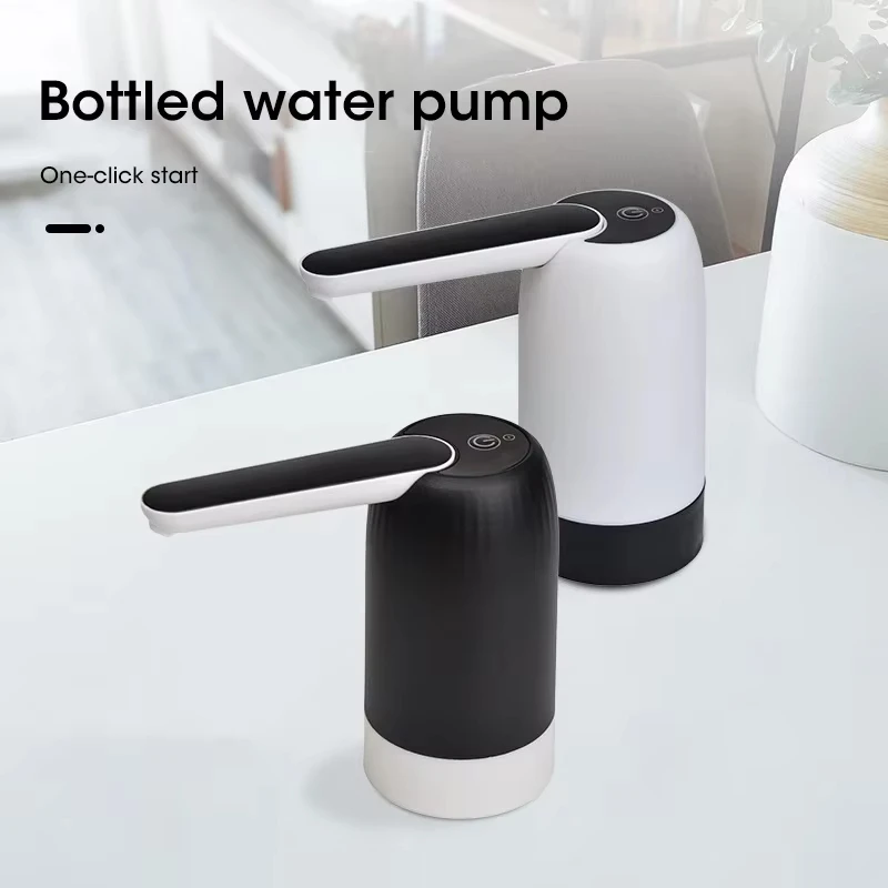 Automatic USB One Click Mini Portable Drinking Water Bottle Pump Household Water Dispenser