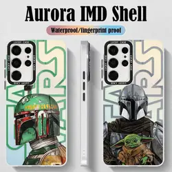 Disney Star Wars Cool Face Phone Case for Samsung Galaxy S24 Ultra S23 S22 S21 FE S23 Ultra S23Plus S20FE soft funda