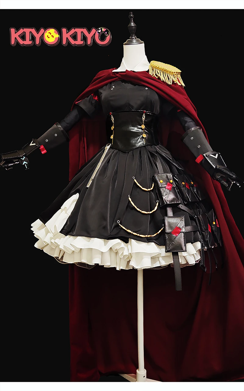 

KIYO-KIYO Archetto from Arknight Archetto Cosplay Costume Game halloween dress female cloak