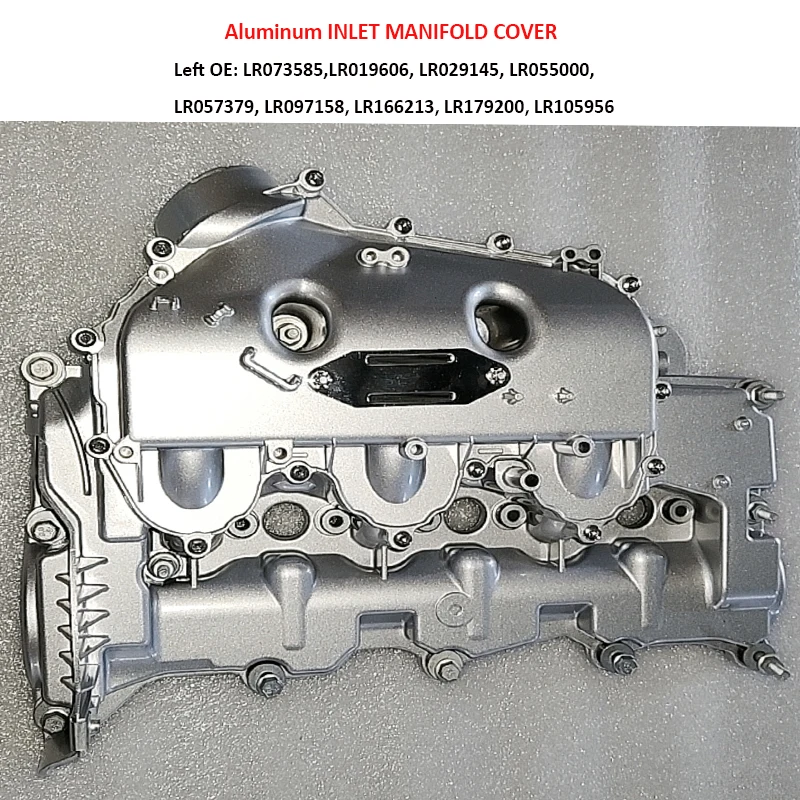 

Aluminum Left & Right Engine Rocker Valve Cover For Land Rover 3.0 TDV6 Diesel Discovery 4 Sport Jaguar XF XJ LR105956 LR105957