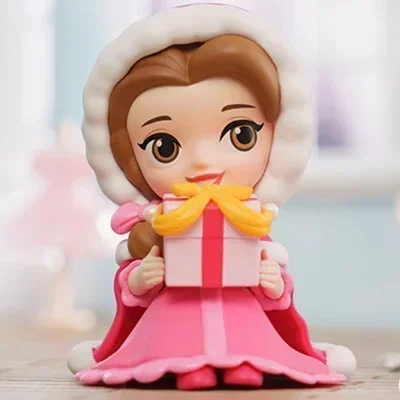 

Princess Warm Winter Gift Series 100% Original Blind Box Surprise Mystery Box Cute Anime Action Figure Ornaments Figurines Dolls