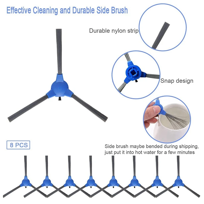 Kit de piezas de repuesto para Robot aspirador Eufy Robovac G10 Hybrid, G30 Hybrid