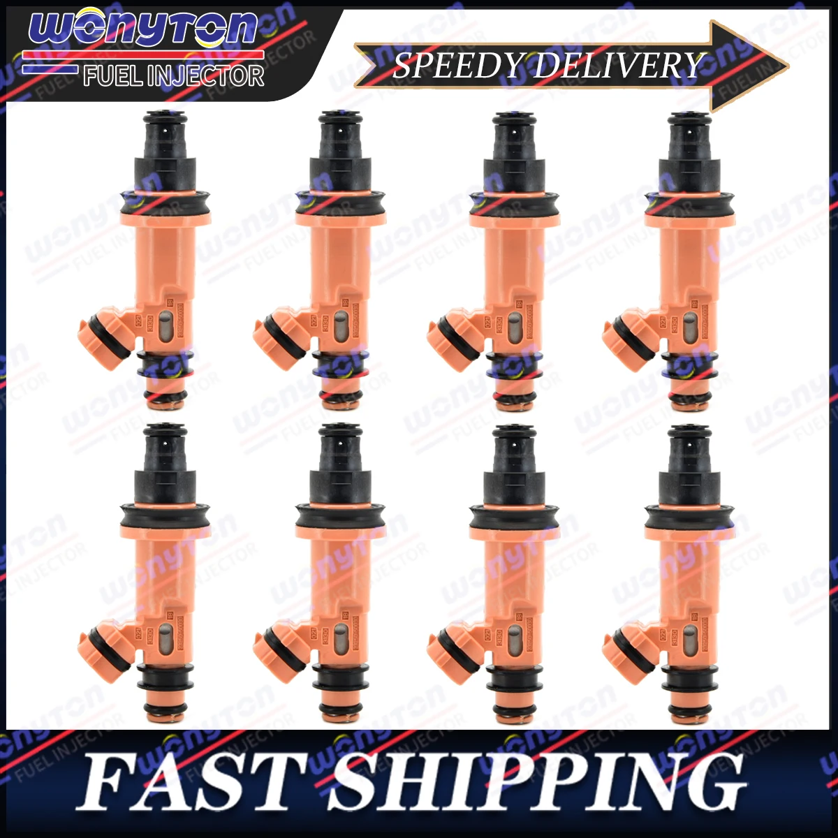 8x Fuel Injectors For Lexus LS400 LS430 GS400 GS430 SC400 SC430 4.3L 23250-50030