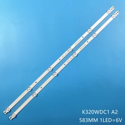 6LED 6V 583mm LED backlight for TX-32ER250ZZ  32PHS4012/12 4708-K32WDC-A2113N01 K320WDC1 A2 471R1P44