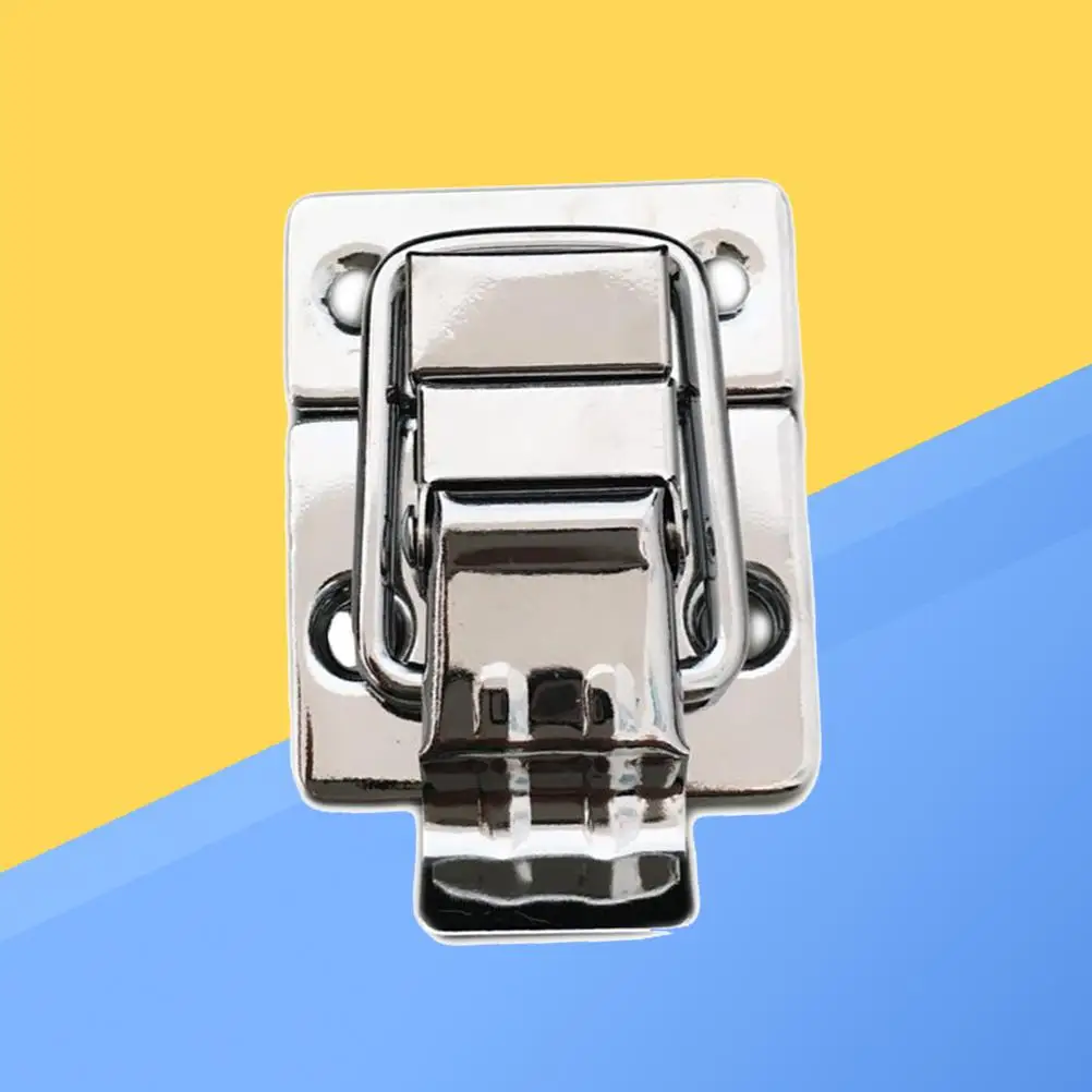 Stainless Steel Toolbox Buckle Heavy Duty Case Latch Black Spring Locks Hasps Clamps Pet Sports Iron Easy Hardware