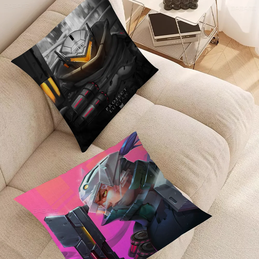 

League Of Legends Pillow Cover Sofa Cushion Cover Home Room Decoration Children Gift