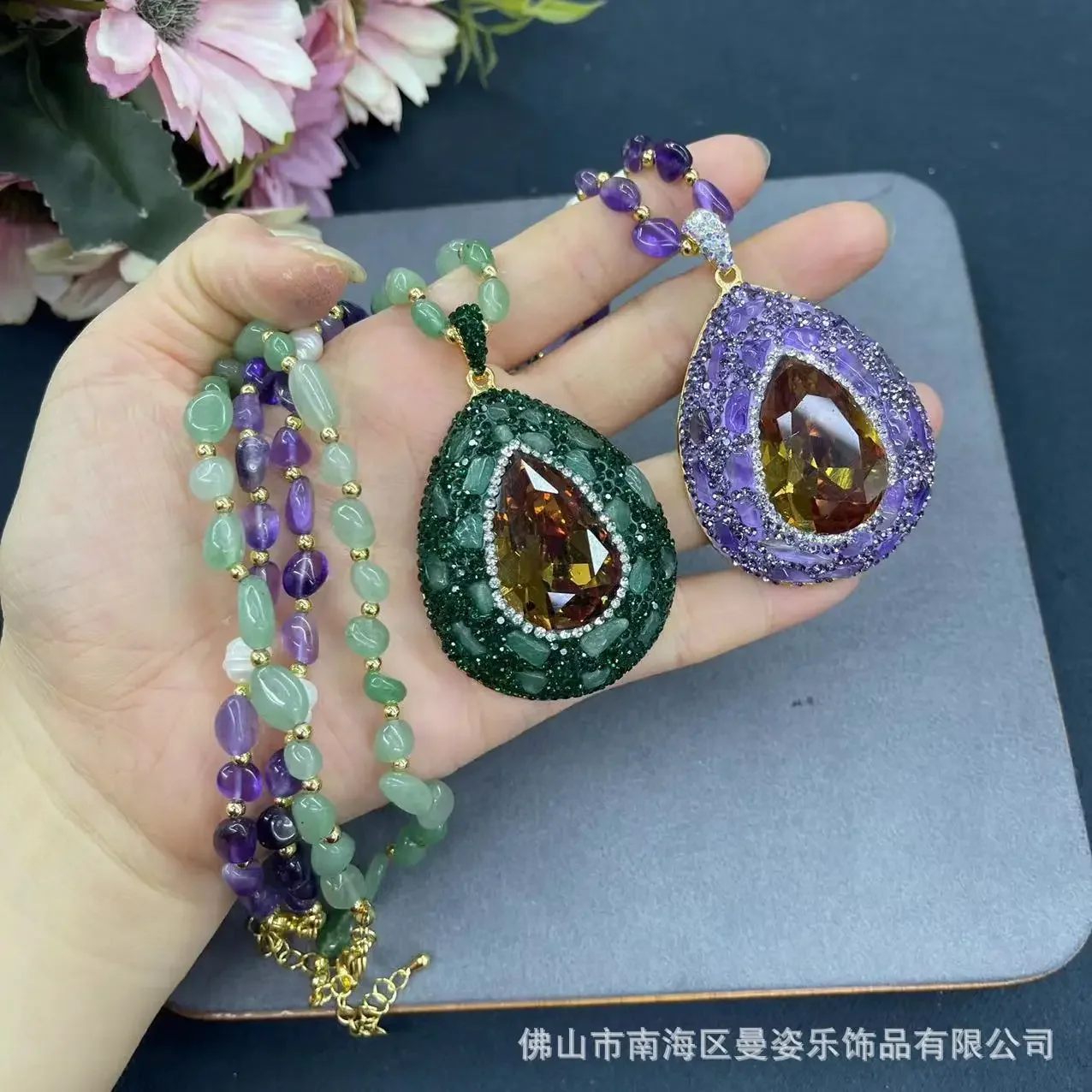 جديد حجر السلطان الحجر التركي الخريف والشتاء سترة الحجر الطبيعي سلسلة اليدوية نقطة الماس #4