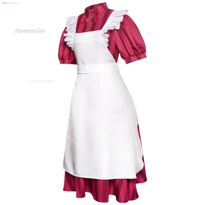 Anime Movies The Boy And The Heron Kiriko Cosplay Maid Dresses Costume How Do You Live? Halloween Mahito Maki Lady Himi Cosplay