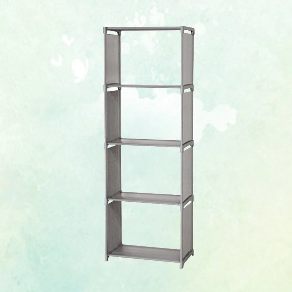 

Пятиуровневая полка-органайзер из полипропилена и нетканого материала: современная настольная подставка для книг, журналов, почты, документов для офиса, дома, общежития