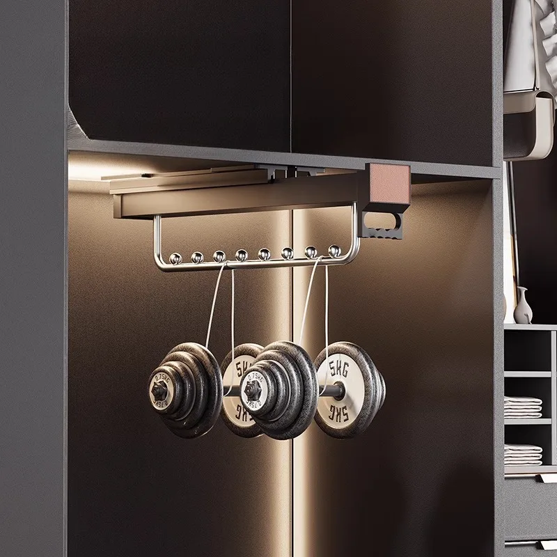 Appendiabiti telescopico Appendiabiti in lega di alluminio Appendiabiti per guardaroba retrattile Appendiabiti Organizzatore portatile Mobili