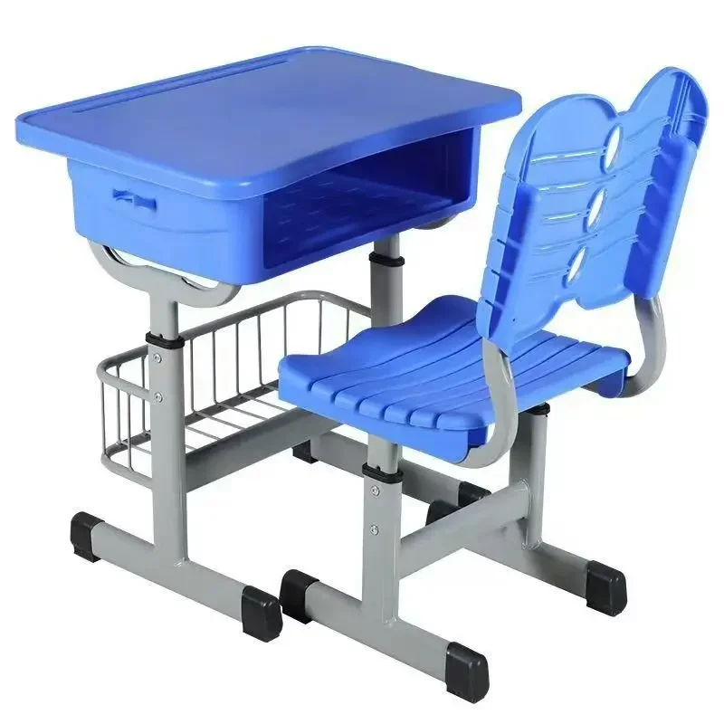 Desks and chairs Ergonomic waist support Plastic for primary and secondary school students School single lift