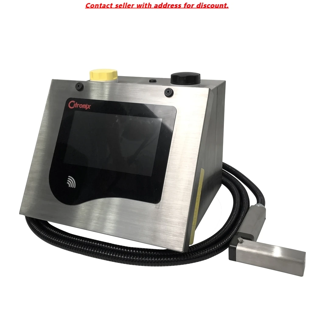 

High Speed Citronix CIJ Printer CI5500 Customized 9.8m/ Printing Dates Traceability Codes 2D/3D Codes Logos And Batch Codes