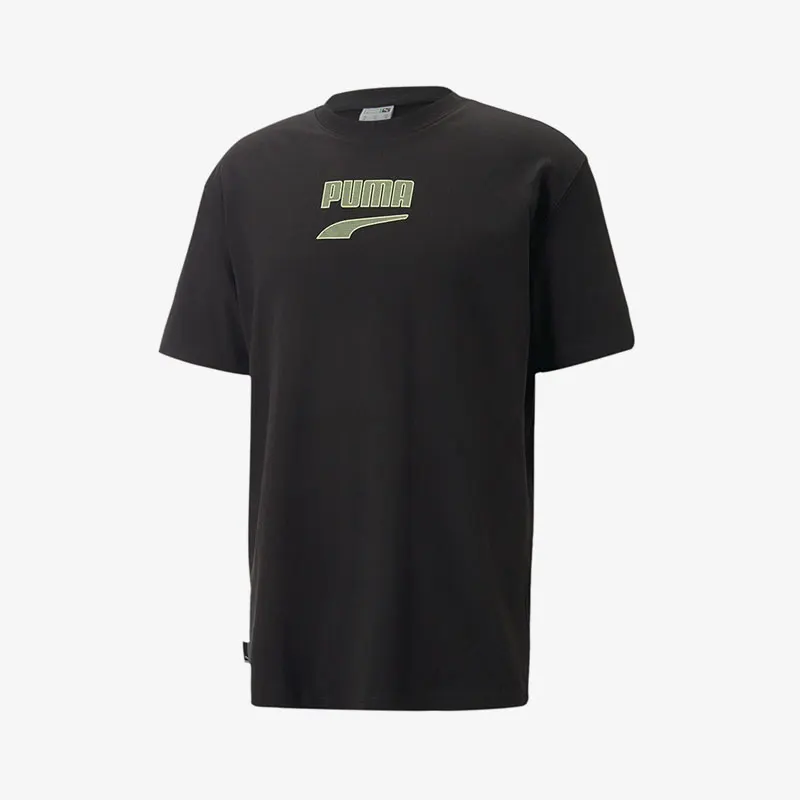 

Оригинальная новая мужская дышащая футболка Puma для спорта и отдыха с круглым вырезом и короткими рукавами 537740-01
